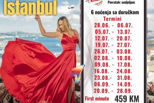 ISTANBUL 6 NOĆENJA SA DORUČKOM