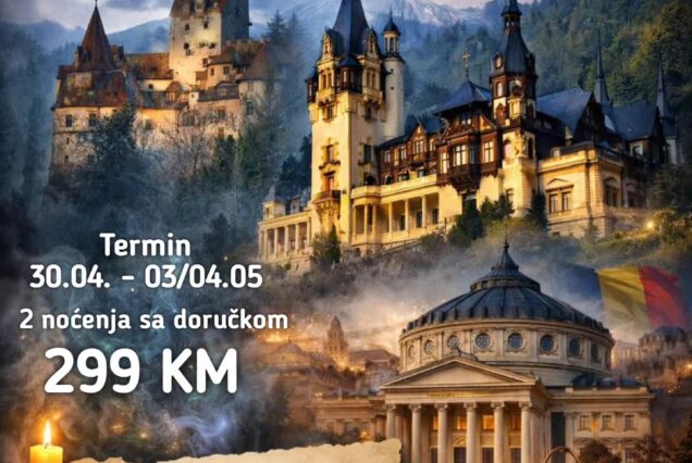 TRANSILVANIJA | SIGIŠOARA – BRAN – SIBINJ | 2 noćenja sa doručkom 30.04.-03 / 04.05.2026